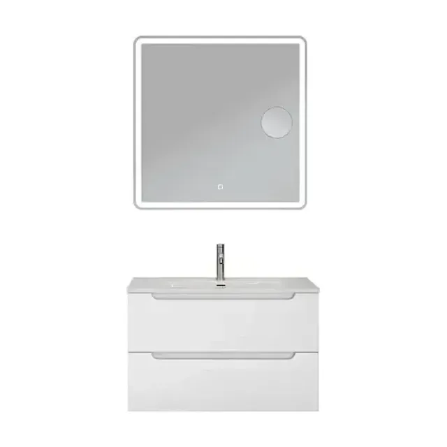Комплект мебели BelBagno Этна (Etna) 90 белый матовый (раковина BB900ETL)