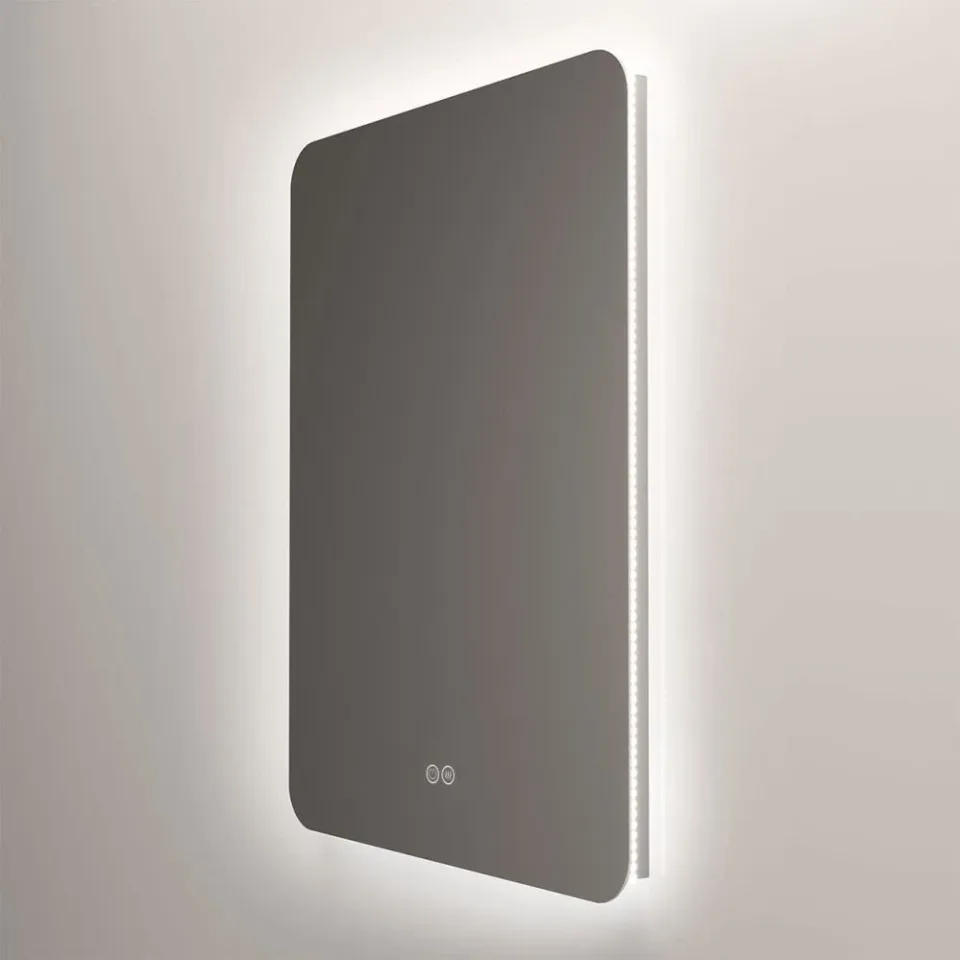 Зеркало Vincea VLM-3BE5008-2 50*80 с ЛЕД-подсветкой и функцией антизапотевания,сенсорный выключатель