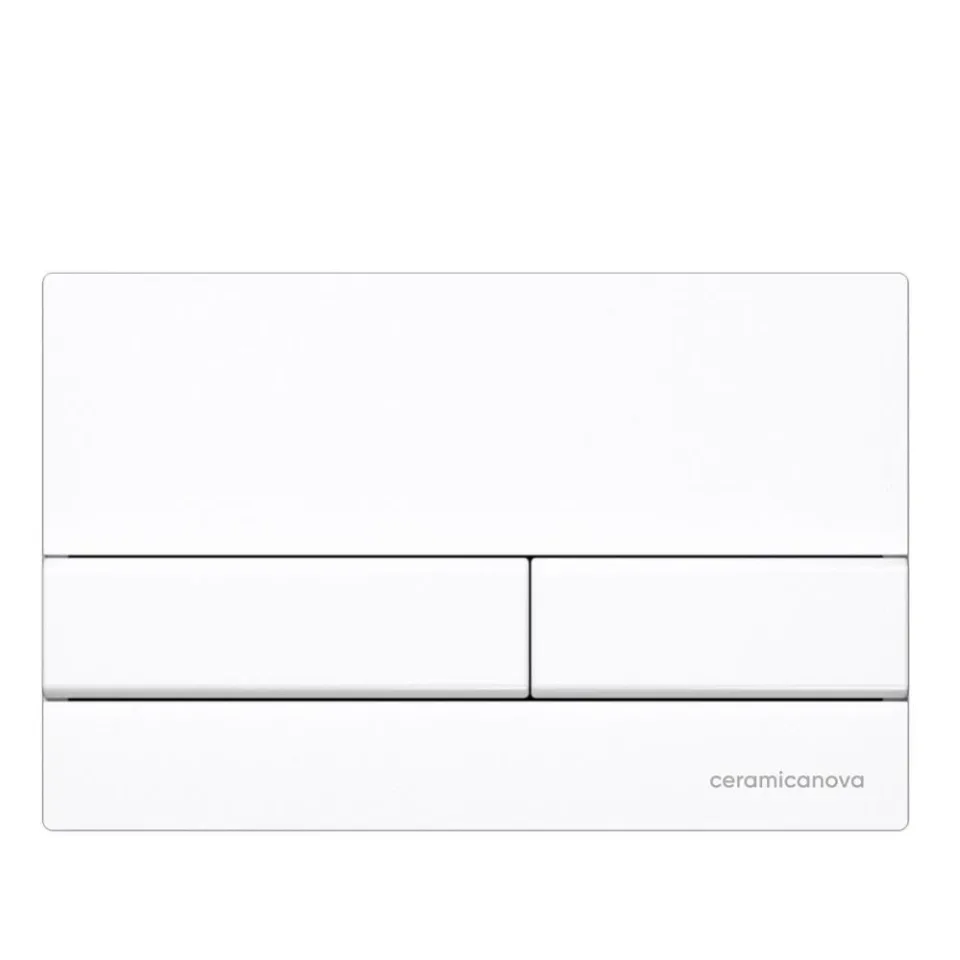 Комплект инсталляции Ceramicanova Envision, унитаз Metropol Rimless, клавиша смыва Flat белая