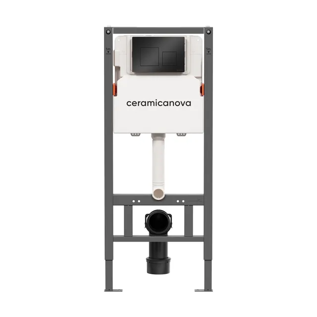 Инсталляция с кнопкой Ceramica Nova Баланс (Balance)/Квадрат (Square) CN121002MB