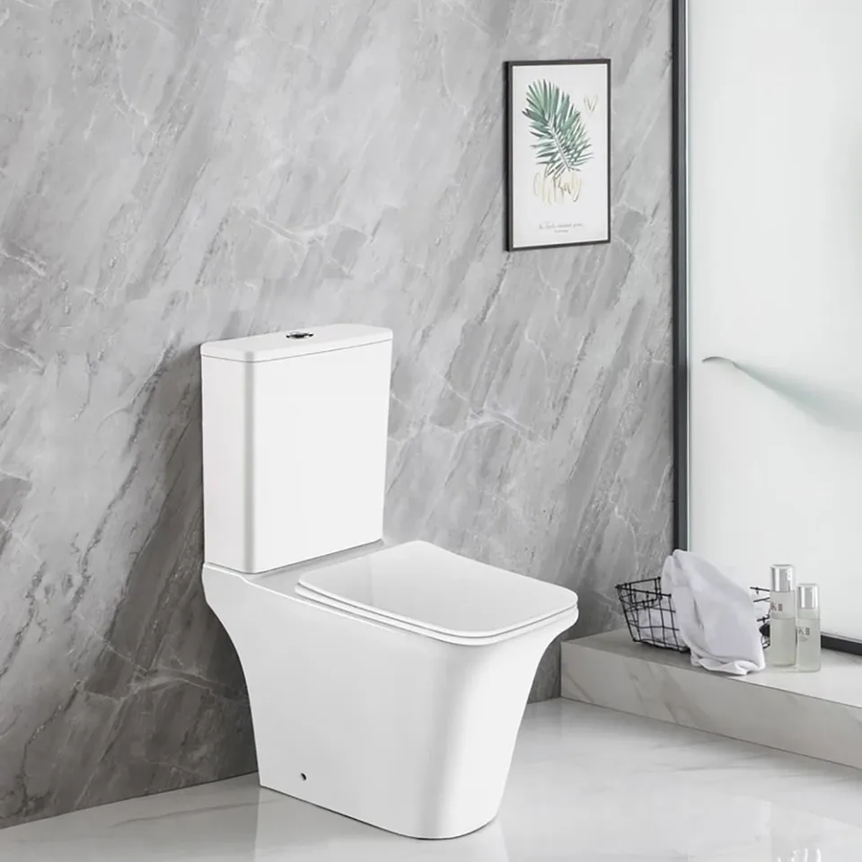 Унитаз-компакт Azario Avero AZ-3121 36*66 безободковый с крышкой-сиденьем микролифт
