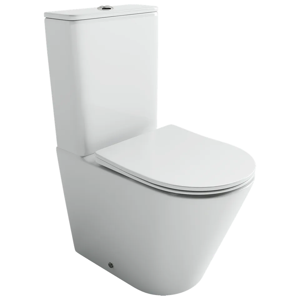 Унитаз напольный с бачком Ceramica Nova Ореол (Highlight) CN1802T белый с сиденьем микролифт смыв торнадо