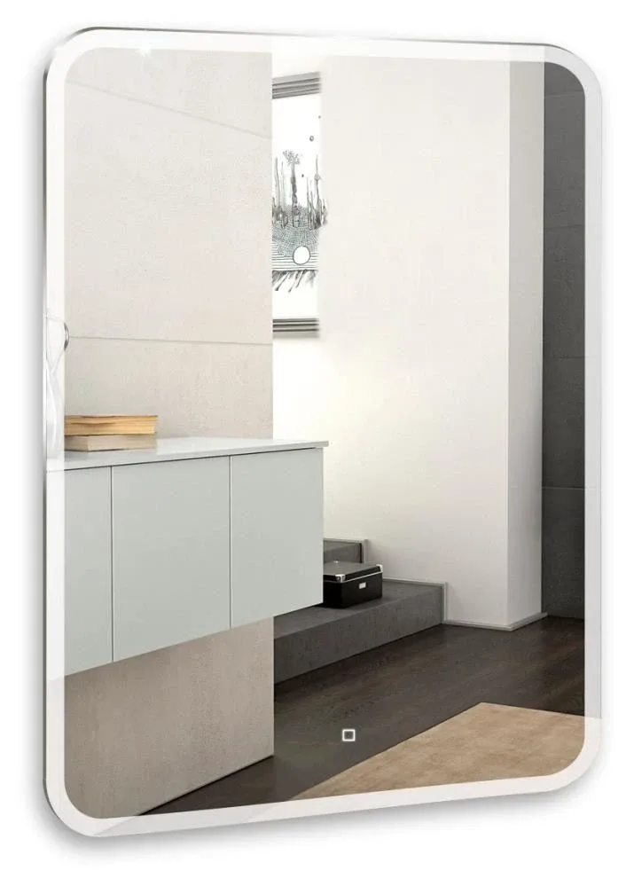 Зеркало Silver Mirrors Стив 60*80 с Led-подсветкой сенсорный выключатель