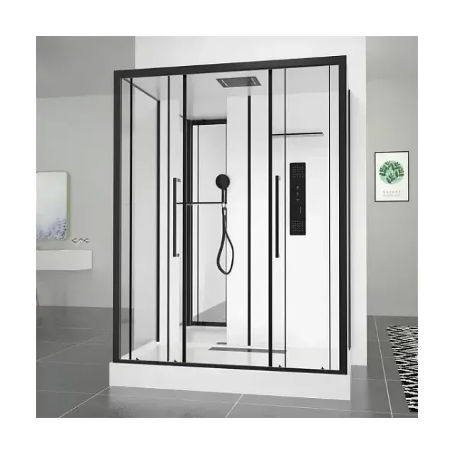 Душевая кабина Black & White Galaxy G8030 160х85х217
