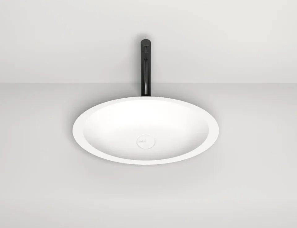 Накладная раковина Salini Callista 02 S-Sense 57,5*35 белый глянец