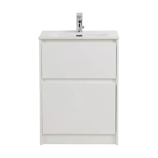 Тумба с раковиной BelBagno Крафт (Kraft) 60 600/390 белый матовый