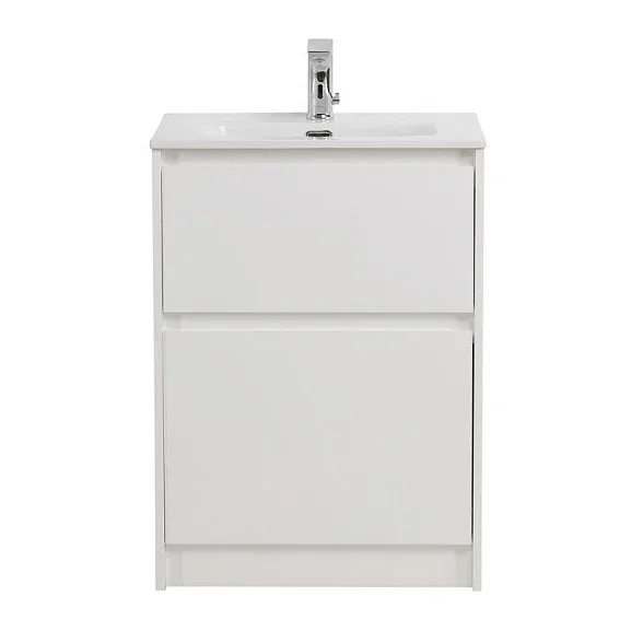 Тумба с раковиной BelBagno Крафт (Kraft) 60 600/390 белый матовый
