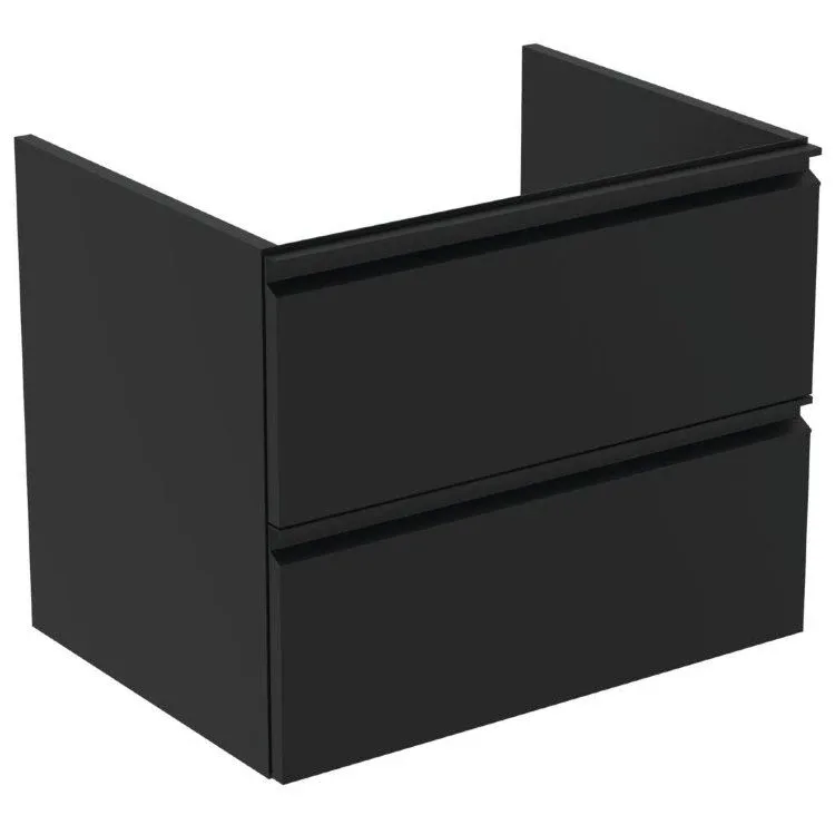 Тумба с раковиной Ideal Standard Tesi 60 черная матовая