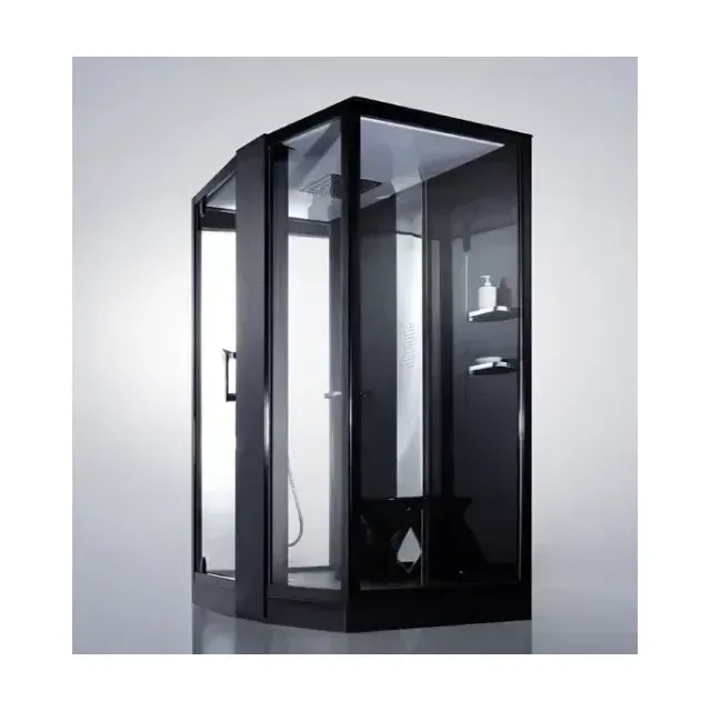 Душевая кабина Orans Diamond SR-89102RS Black 150х100х220 R