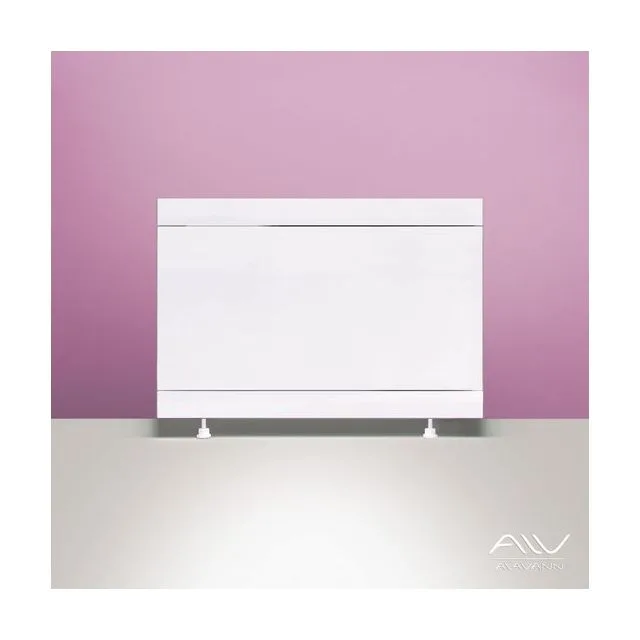 Экран под ванну торцевой Alavann Crystal 70 см ЭМ-70-П0В-К белый МДФ