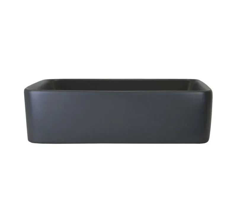 Накладная раковина Bronze DE Luxe Scandi 1010-GM 48*38 серая матовая