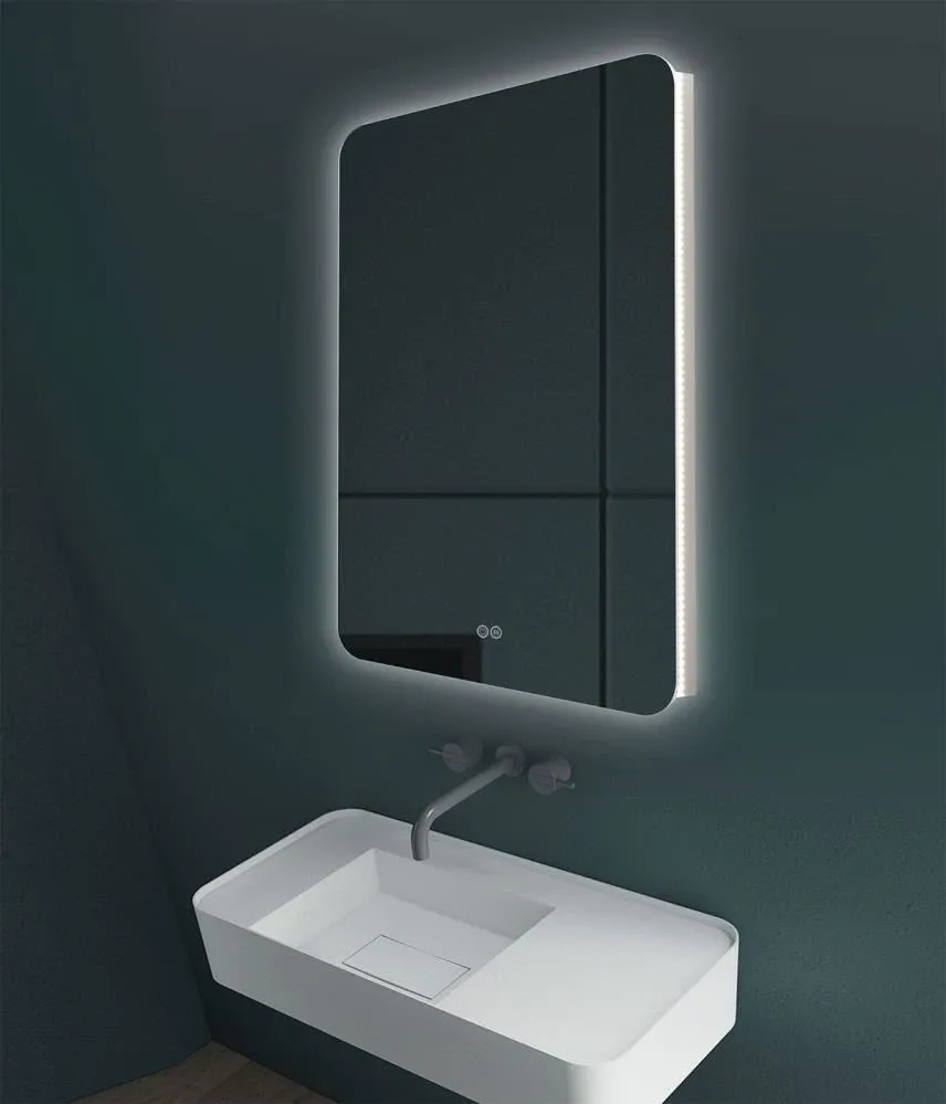 Зеркало Vincea VLM-3BE5008-2 50*80 с ЛЕД-подсветкой и функцией антизапотевания,сенсорный выключатель