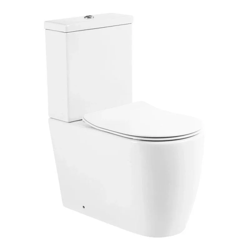 Унитаз-компакт BelBagno Марино (Marino) BB105CPR безободковый,горизонтальный выпуск с крышкой-сиденьем BB2034SC