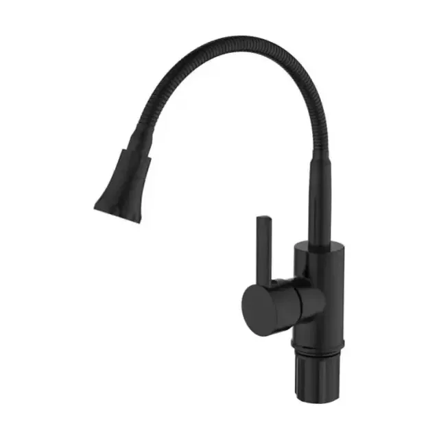 Смеситель для кухни Voda KF519B с гибким изливом