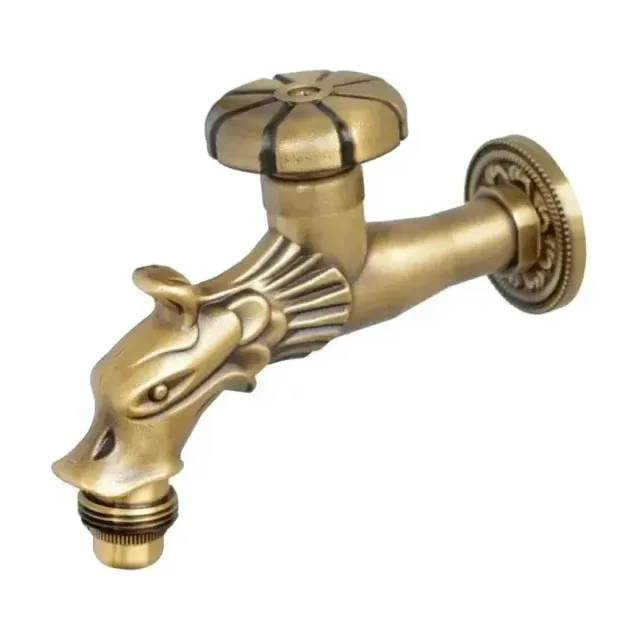 Bronze DE Luxe Кран сливной для бани и хаммама 21600 насадка - рассекатель