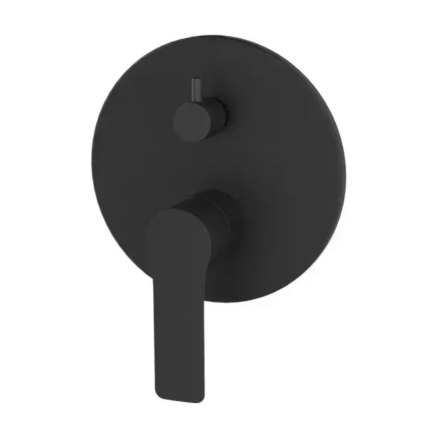 Смеситель Esko Singapore black SB 83-3 для душа, скрытого монтажа на 3 потребителя
