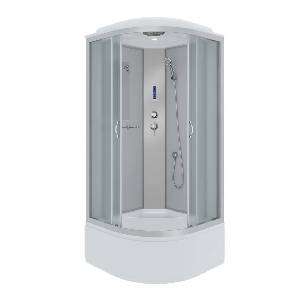 Душевая кабина Niagara Classic NG-2309-14P (100х100х215) высокий поддон(40см),стекло матовое,4 места