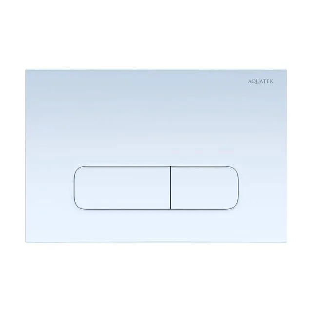 PNS-0000006 (002AQ) Панель смыва Белая для INSP-0000001 Pneumo S (клавиши прямоугольная)