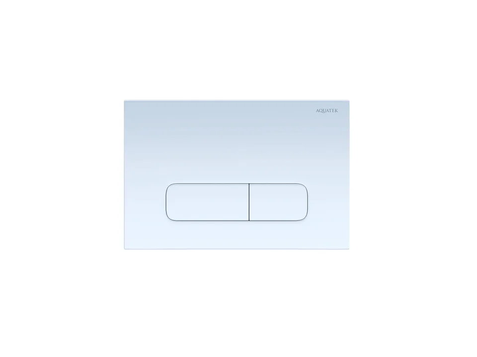 PNS-0000006 (002AQ) Панель смыва Белая для INSP-0000001 Pneumo S (клавиши прямоугольная)