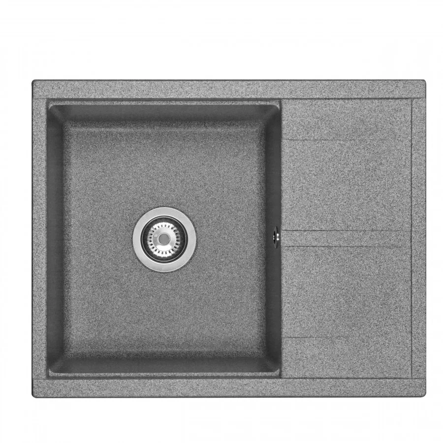Мойка для кухни AQUATON Делия 65 серая 1A718632DE230