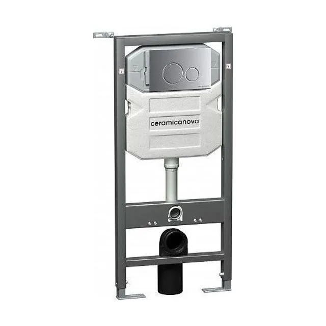 Инсталляция с кнопкой Ceramica Nova Вектор (Envision)/Круг (Round) CN1001M