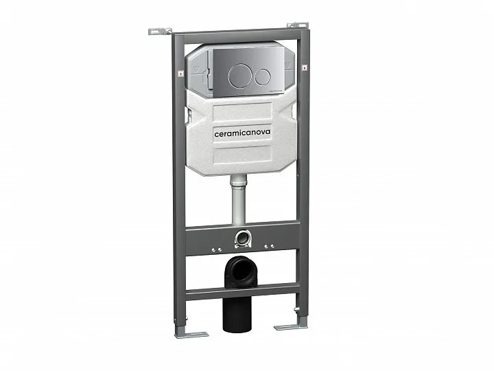 Инсталляция с кнопкой Ceramica Nova Вектор (Envision)/Круг (Round) CN1001M