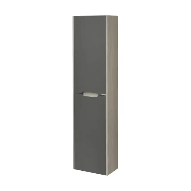 Шкаф - колонна AQUATON Оливия грей, дуб ойстер 1A254603OLUG0
