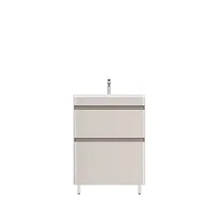 Тумба с раковиной Style Line Атлантика 60 напольная карамель
