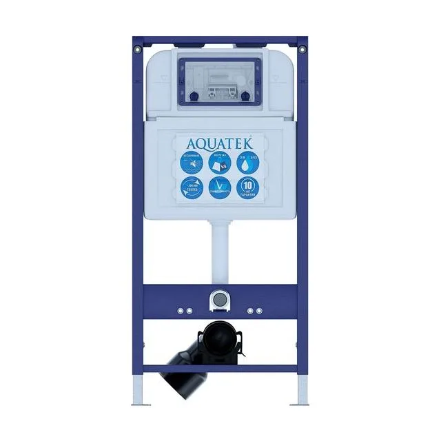 Инсталляция для подвесного унитаза Aquatek PRO 51 INS-0000025, 1130*510*100 + звукоизоляционная прокладка