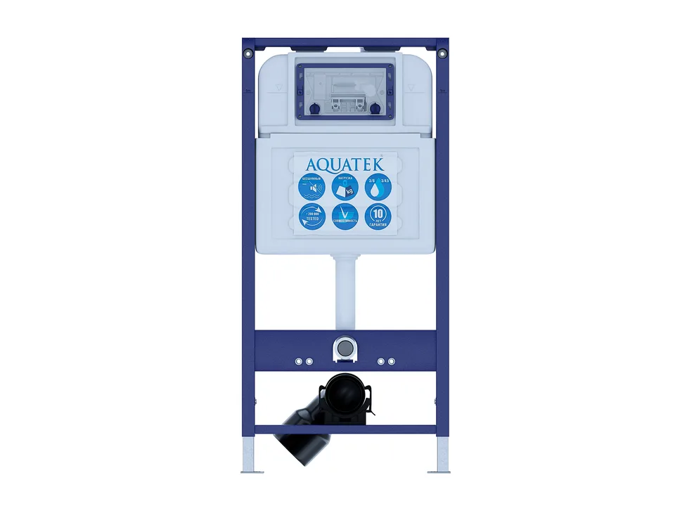 Инсталляция для подвесного унитаза Aquatek PRO 51 INS-0000025, 1130*510*100 + звукоизоляционная прокладка