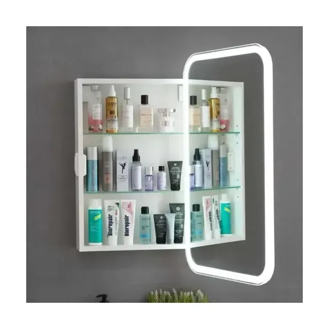Зеркало-шкаф Alavann Cosmetic Light 60 поворотное зеркало с приближением L/R