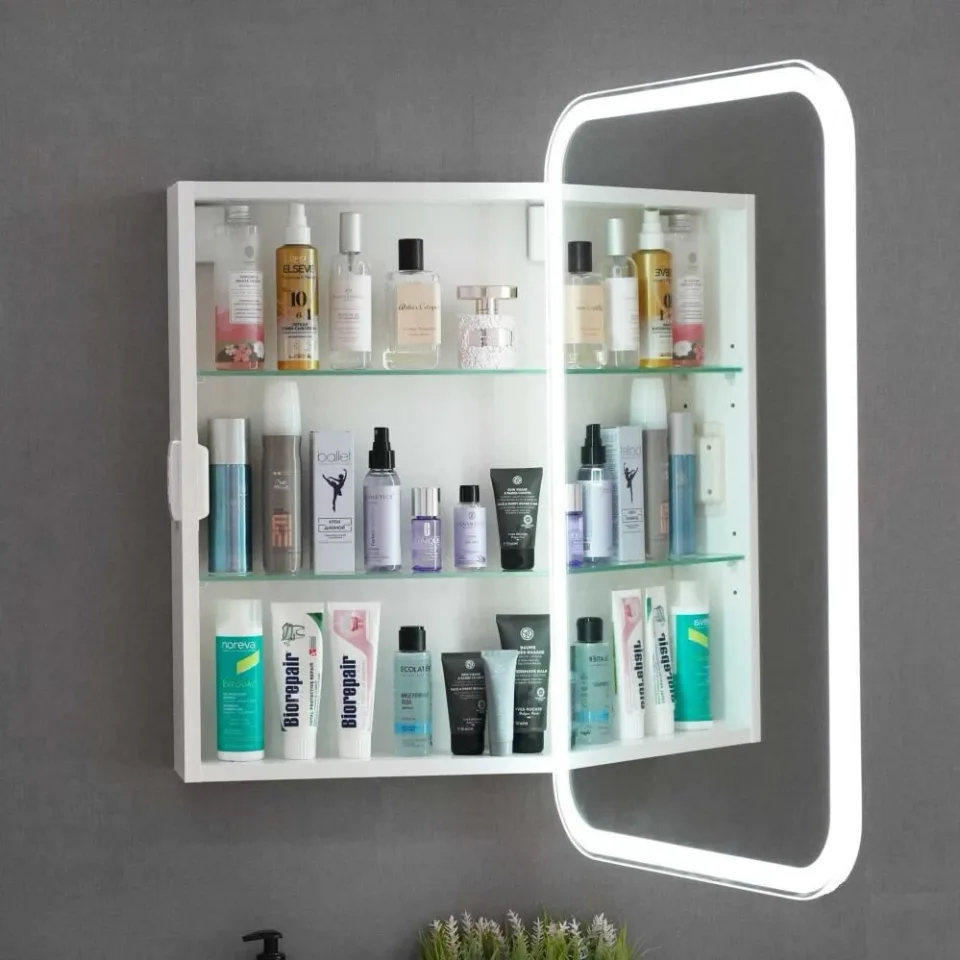 Зеркало-шкаф Alavann Cosmetic Light 60 поворотное зеркало с приближением L/R