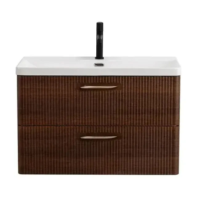 Тумба с раковиной BelBagno Дуэ (Due) 80 орех