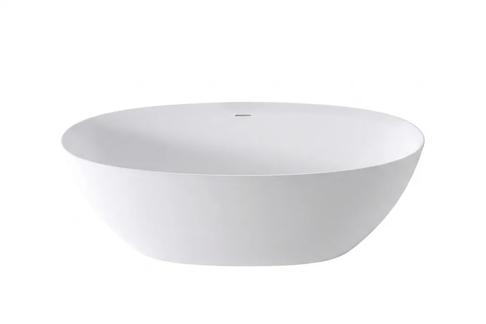 Ванна из искусственного камня Solid Surface CEZARES CZR-LIBERTA-170-76-56-SSB