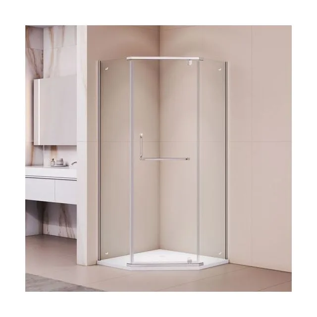 Душевой уголок RGW PA-081 — 1200x1200, прозрачное, профиль хром