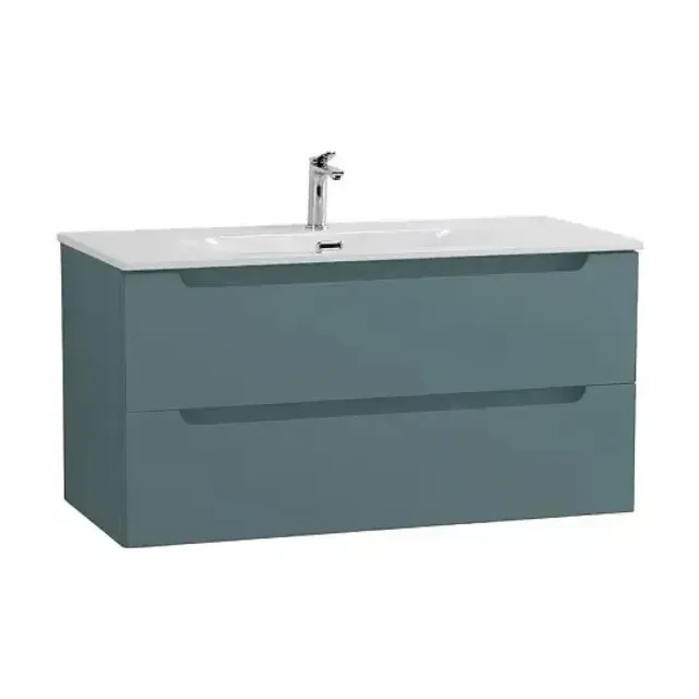 Комплект мебели BelBagno Этна (Etna) 100 голубой матовый (раковина BB-8099-100)