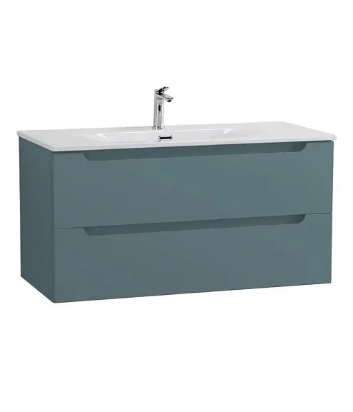 Комплект мебели BelBagno Этна (Etna) 100 голубой матовый (раковина BB-8099-100)