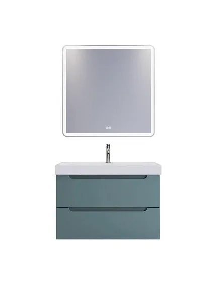 Комплект мебели BelBagno Этна (Etna) 80 голубой матовый (раковина BB-8078-80)