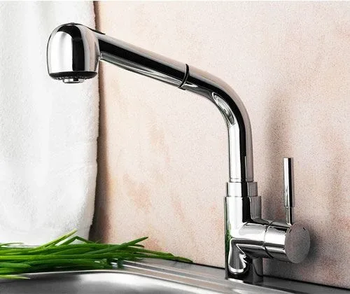 Смеситель WasserKRAFT Main 4166 для кухни выдвижной излив
