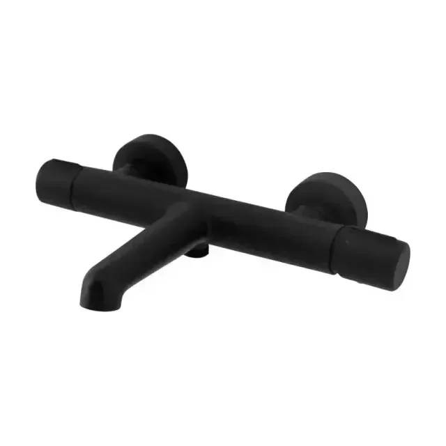 Смеситель BelBagno UNO-VASM-NERO для ванны и душа,без душевых аксессуаров,черный матовый