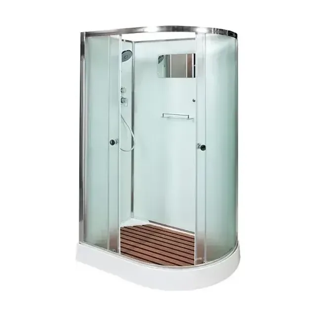 Душевая кабина Deto D102 120х80х208 L без крыши