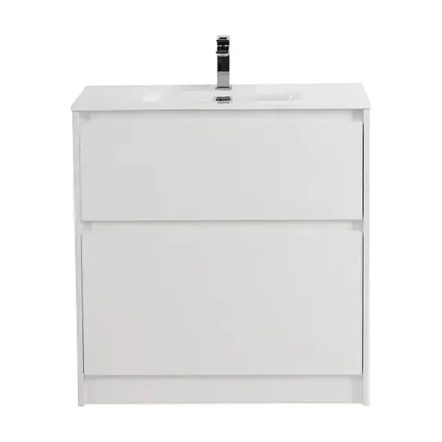 Комплект мебели BelBagno Крафт (Kraft) 39 80 напольный белый матовый (раковина BB800/390ETL)