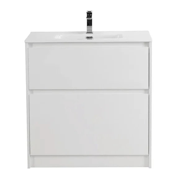 Комплект мебели BelBagno Крафт (Kraft) 39 80 напольный белый матовый (раковина BB800/390ETL)