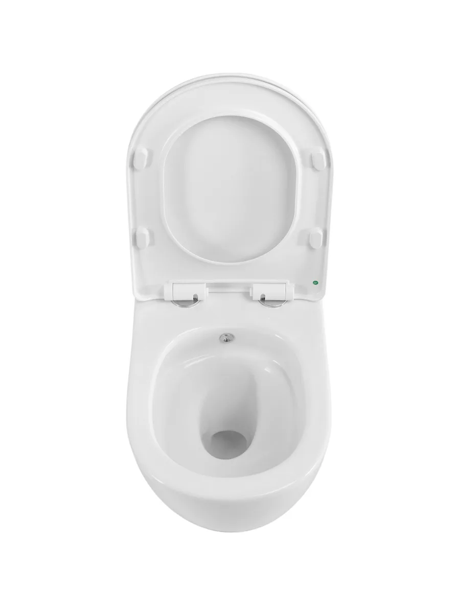 Унитаз подвесной с сиденьем, функцией биде, без смесителя BelBagno MARINO BB7026CH-TOR-BFS/SC