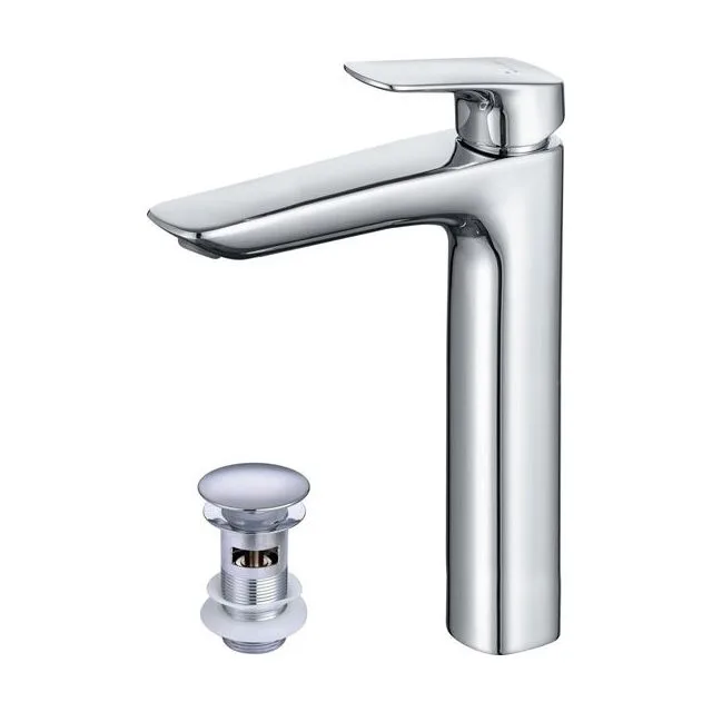 Смеситель для раковины 227 с донным клапаном AQUATEK AQ1005CR ВЕГА