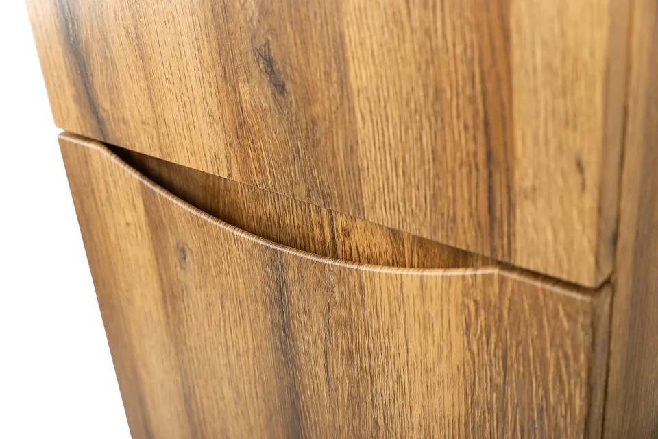 Шкаф подвесной BelBagno FLY-MARINO-1500-2A-SC-RR-P-L Rovere Rustico, левый