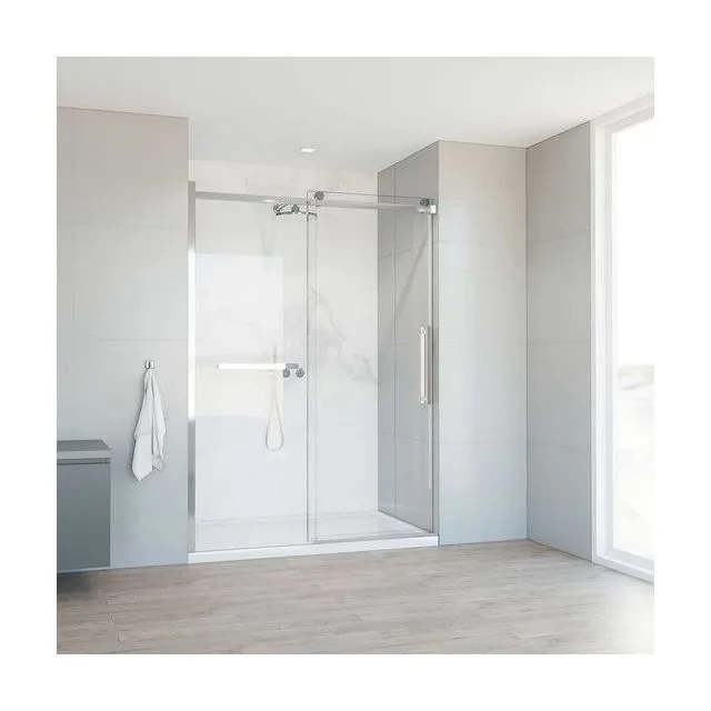 Душевая дверь Vincea Комо Софт (Como Soft) VDS-1CS140CL 140х195 стекло прозрачное 8 мм профиль хром