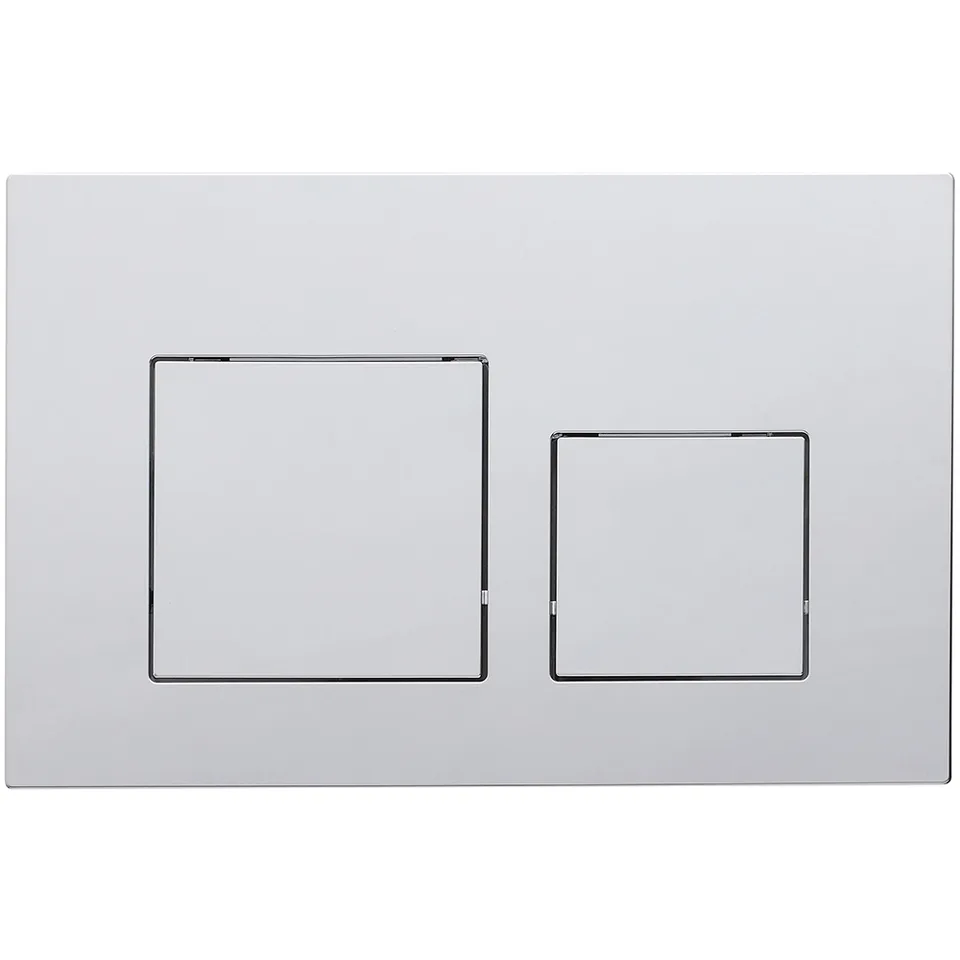 Кнопка смыва Veconi FLUSH V4, FLV4-C, 240х162х10, пластик, хром глянец