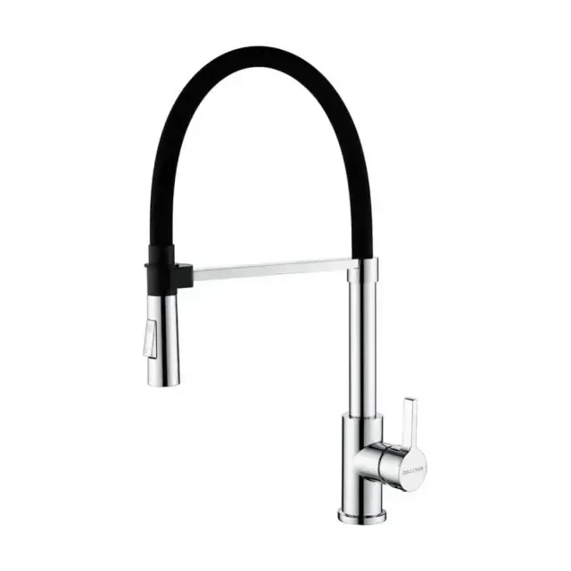 Смеситель Paulmark Halt Ha214021-CR для кухни с гибким изливом хром