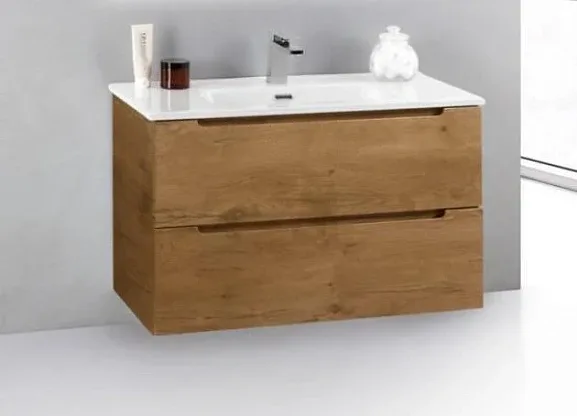 Тумба с раковиной BelBagno Этна (Etna) 80 800/390 натуральный дуб